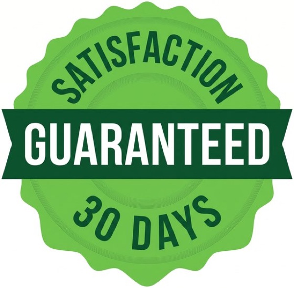 30-day satisfaction guarantee